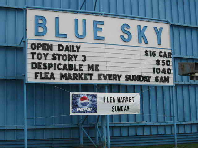 Blue Sky Drive In Theater - 2010 Photo (newer photo)